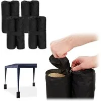 relaxdays Beschwerungsgewicht Pavillon Gewichte 4er Set