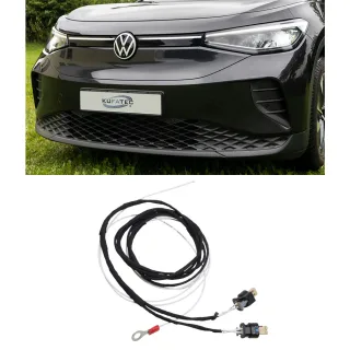 Original Kufatec Adapter Kabel Kabelbaum Komplettset LED Konturbeleuchtung Kühlergrill für VW ID4 E21