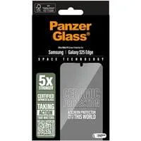 Ceramic Displayschutz Ultra-Wide Fit, Schutzfolie transparent, Samsung Galaxy S25 Edge, EasyAligner