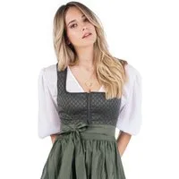 Spieth & Wensky Dirndl Dirndl lang 2tlg. - HEILBACH - dunkelgrün