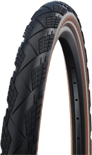 Schwalbe Marathon Efficiency Super Race, V-Guard, Evolution Line, Faltreifen 28" Addix Race transparent 55-622