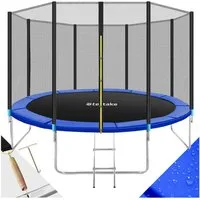 tectake Gartentrampolin Trampolin, (Komplettset), Ø 366 cm,  GS zertifiziert