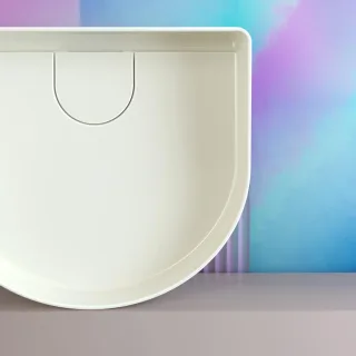 LAUFEN Waschtisch-Schale Sonar ohne Hahnloch, ohne Überlauf 410x365 weiss, H8123420001121 H8123420001121