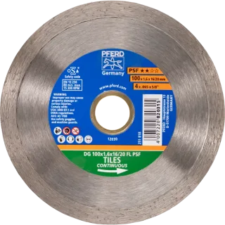 PFERD TOOLS Diamant-Trennscheibe DG PSF für Fliesen - 68300035