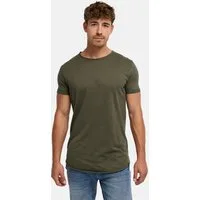 Indicode T-Shirt Herren Willbur Tee Shirt Tee Herrenshirt mit Rundhalsausschnitt, 100% Baumwolle