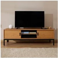 IDIMEX Lowboard SELMA, Lowboard TV Möbel Tisch Schrank Fernsehtisch Fernsehschrank Industrial