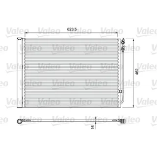 Valeo Klimakondensator BMW 5er 6er Cabriolet 6er Coupe 6er Gran Coupe 7er