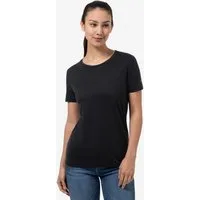 SUPER.NATURAL T-Shirt für Damen, Merino THE ESSENTIAL atmungsaktiv, casual
