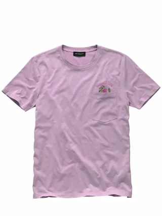 Mey & Edlich Herren Frucht-Shirt Rosa 100 % Baumwolle