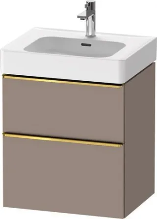 Duravit D-Neo Waschtischunterbau wandhängend Basalt Matt 584x452x625 mm - DE4376034430000 DE4376034430000