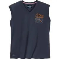 redfield Muscleshirt Redfield Übergrößen Muskelshirt maritim navy