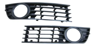 Stoßstange Gitter Abdeckung Nebelscheinwerfer LINKS + RECHTS für Audi A4 8E B6