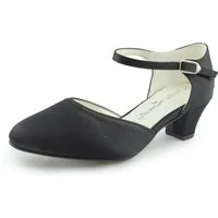 White Lady 850 Satin - weite Pumps Slingpumps