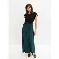 bonprix Jerseykleid (1-tlg) für Frühling und Sommer, aus Viskose und Elasthan, mit kurzem Arm