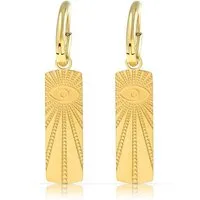 Made by Nami Ohrring-Set Damen Ohrringe Boho gold wasserfest Edelstahl hypoallergen, aus Edelstahl – wasserfest – hypoallergen – Boho-Stil