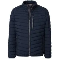 CASAMODA Steppjacke CASAMODA Herren Outdoor-Steppjacke Stehkragen Zipper Marine