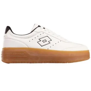 Lotto - Damen Sneaker "Iskar", Kunststoff (Weiß/Schwarz)