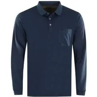 Hajo Langarm-Poloshirt