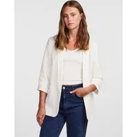 pieces Blusenblazer PCBOSELLA 3/4 BLAZER NOOS Materialmix, regular fit