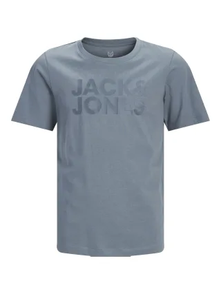 JACK&JONES - JJECORP LOGO TEE SS O-NECK NOOS JNR Blue Mirage - Gr. - 140