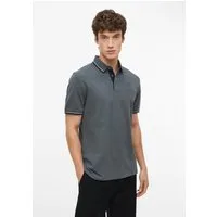 s.Oliver Kurzarmshirt Polo-Shirt Poloshirt aus Baumwollpiqué mit Kontrast-Details