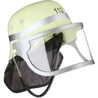 relaxdays Feuerwehrhelm 3 tlg. Feuerwehr Set