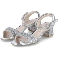 Buffalo Buffalo 1650004 Damen Synthetik silver Sandalette
