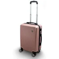 Barut Handgepäckkoffer Barut Reisekoffer M Modell General Rosegold, 4 Rollen