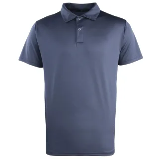 Premier Unisex Coolchecker Nieten-Poloshirt (Marine)