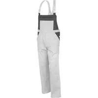 Qualitex Workwear Arbeitslatzhose 2-farbiger Blaumann BW 240 aus faserverstätkter Baumwolle (1-tlg)