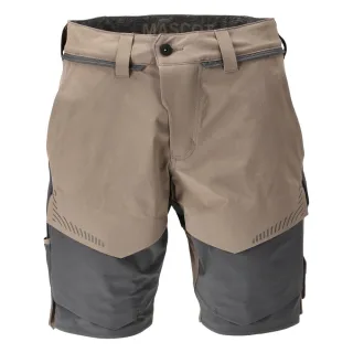 MASCOT Herren Shorts CUSTOMIZED Dunkel Sandbeige / Anthrazitgrau 62 - 22149-605-5689-29C62