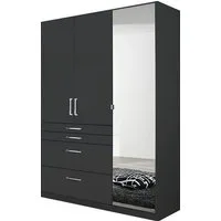 rauch Kleiderschrank Harburg im Schlafzimmer Schlafzimmerschrank Schrank Garderobe mit Spiegel