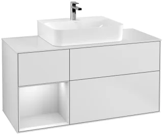 Villeroy & Boch Waschtischunterschrank Finion F16 1200x603x501mm WT mittig, F161MTMT F161MTMT