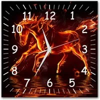 Bilder-Manufaktur Wanduhr MF12.1 BM Wanduhr Funk Funkuhr oder Quarzuhr lautlos geräuschlos (BM, Funkuhr oder Quarzuhr, kein Ticken, lautlos, geräuschlos, gross)