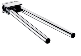 emco system 2 Handtuchhalter schwenkbar 2-armig, 346 mm, chrom, 355000135 355000135