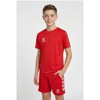hummel T-Shirt & Shorts HMLLOGO SET KIDS (Set, 2-tlg., 2) 2-teiliges Set aus T-Shirt und Shorts, pflegeleicht, für Kinder