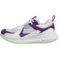 Ecco Biom 2.2 (ECCO Leder) weiss/purple Damen Sneaker