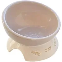 Nobby Futternapf Katzen Keramik-Napf Cat creme