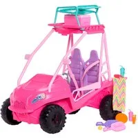 Barbie Spielzeug-Auto Barbie Mysteries: Mission Strand Ultimativer Strand-Buggy
