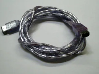 Nintendo Game Boy Color transparent/lila Link-Kabel