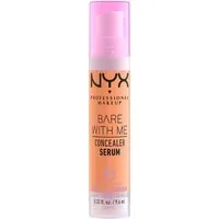 NYX PROFESSIONAL MAKEUP Concealer BARE WITH ME CONALER SERUM, mittlere Deckkraft, kaschiert, rote oder entzündete Hautstellen