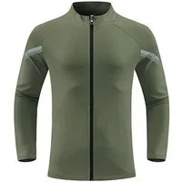 YOUTHUP Laufjacke Sportjacke mit Stehkragen für Herren, Laufjacke