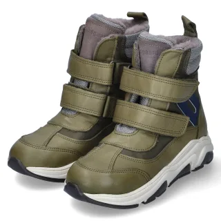 Bisgaard Winterstiefeletten MARIUS TEX  Grün - Gr. 28 -  Wolle