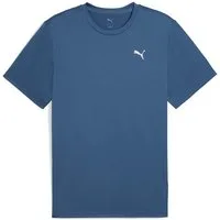 PUMA Trainingsshirt M TAD ESSENTIALS SOLID CAT TEE LC SMALL CAT ergonomischer Schnitt, Kurzarm, Trainings-T-Shirt