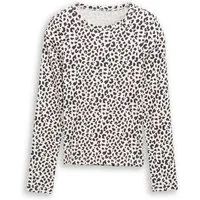 TOM TAILOR Langarmshirt T-Shirt (im Einserpack) Langarmshirt mit Rippstruktur