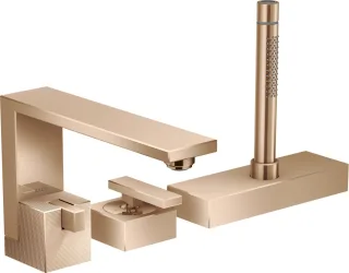 Hansgrohe 3-Loch Wannenmischer Axor Edge F-Set 46431300