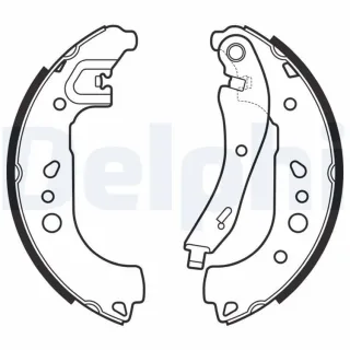 Delphi Bremsbacken hinten Audi Seat Skoda VW LS2149