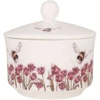 Wrendale Zuckerdose Wrendale Designs Porzellan Hummel Zuckerdose mit Deckel, Porzellan, (Stück), Design von Hannah Dale