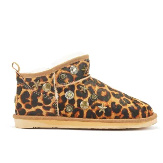Angel Ultra Short Leopard Boots