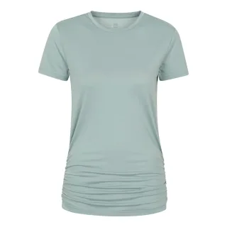 Mountain Warehouse - "Active" T-Shirt für Damen, Gerafft, Lang geschnitten (Khakigrün)